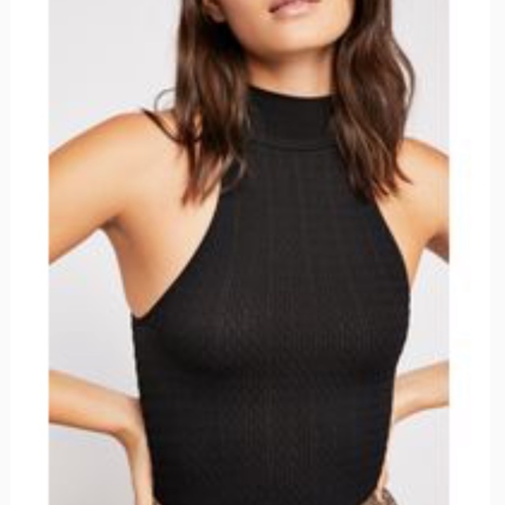Free People mock neck top